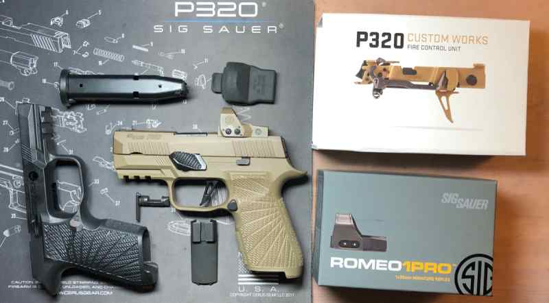 Sig P320 X Compact Custom Build - Lots of Extras
