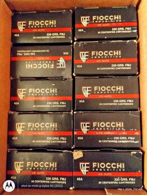 45 acp 500 rounds