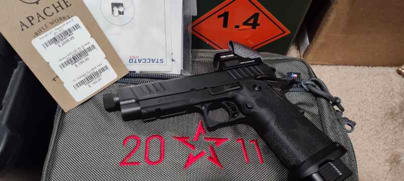 Staccato P 2011 Threaded DLC Barrel, HS407c GR