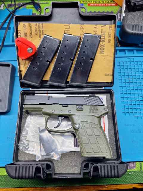 USED KELTEC PF-9 OD GREEN 7+1 CAPACITY