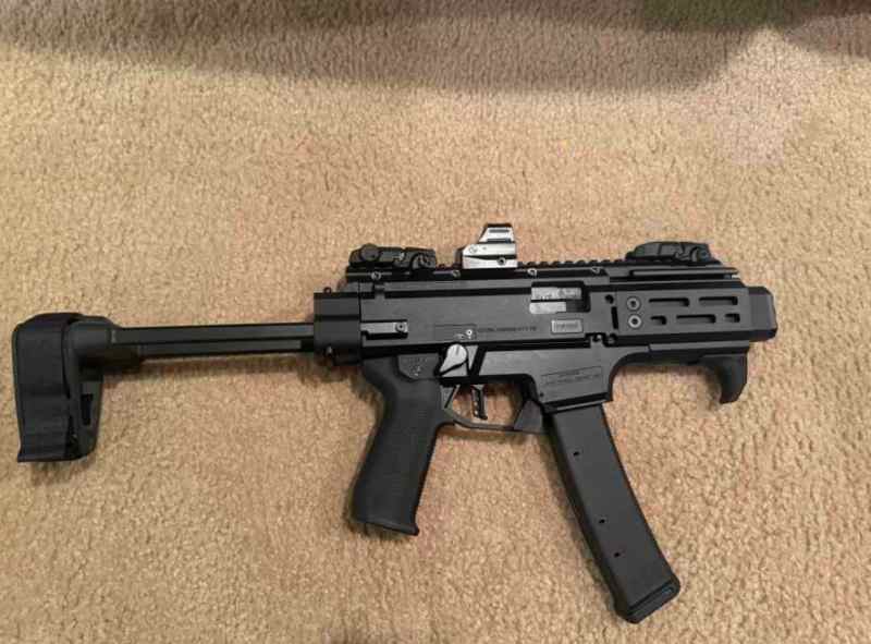 CZ Scorpion Micro S2 with brace and Extras