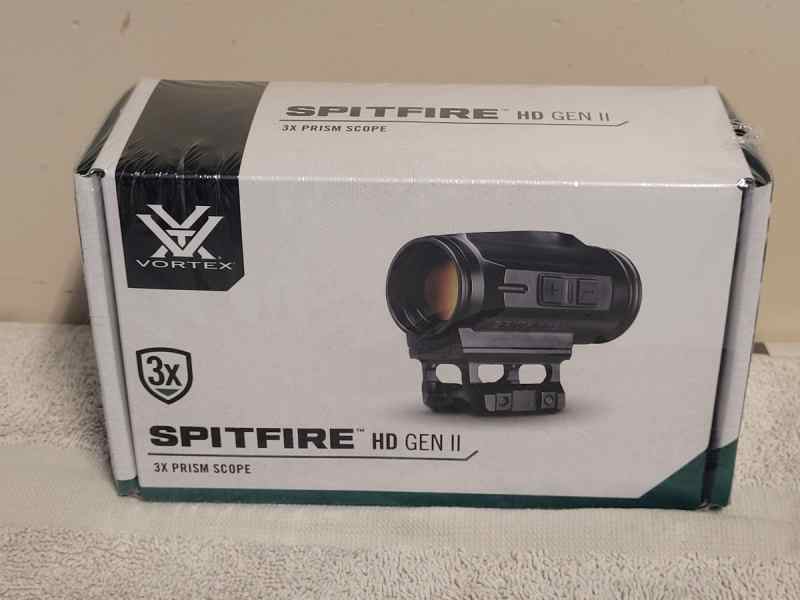 Vortex Optics Spitfire HD Gen II Red Dot Prism Sco