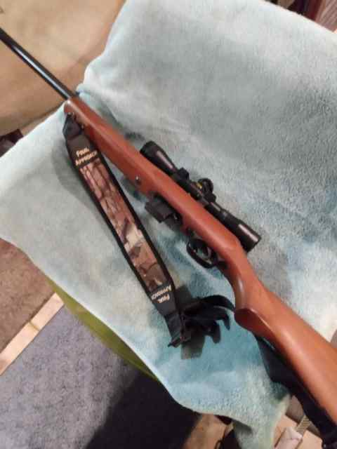 Marlin 917V .17 HMR with scope