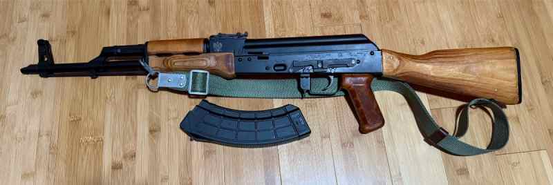 WBP AKM 762SC Jack rifle with extras