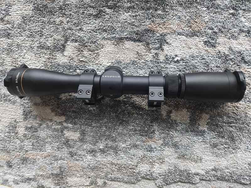 Leupold Rifleman 2-7 X 33 Rifle Scope with QD Ring