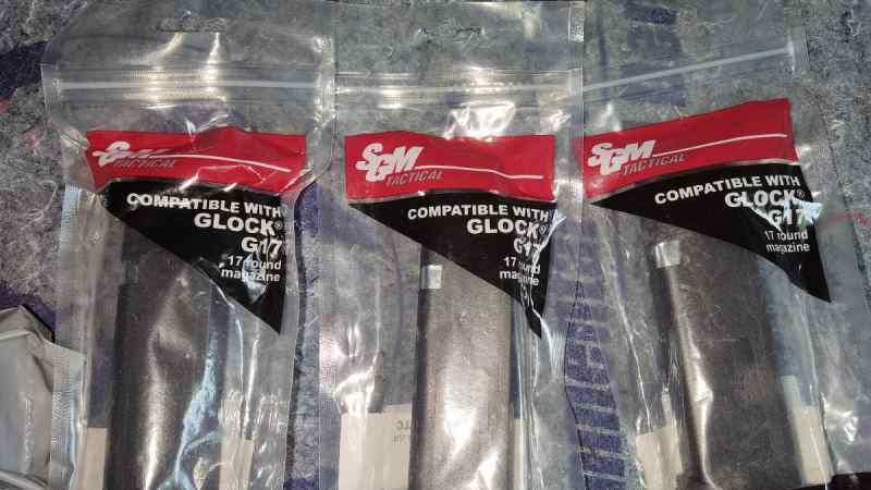 (4 mag package)For Glock  9mm, BLOCKED to 10 round