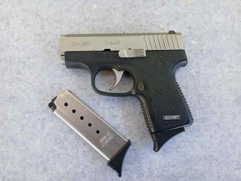 KAHR CW 380 WITH 2 MAGAZINES  