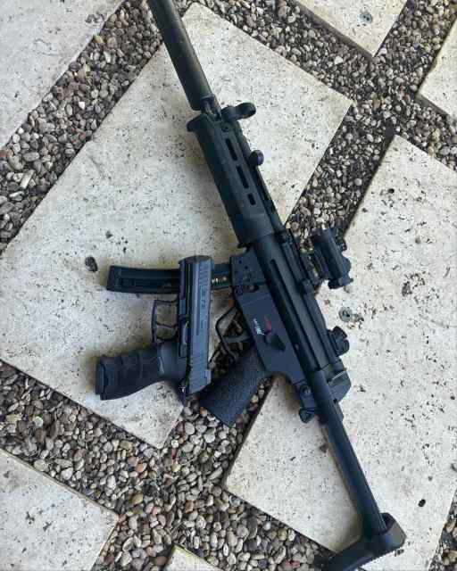hk p30s with grey guns trigger and short reset 