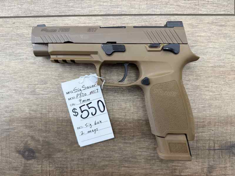 *USED* SIG SAUER P320 M17