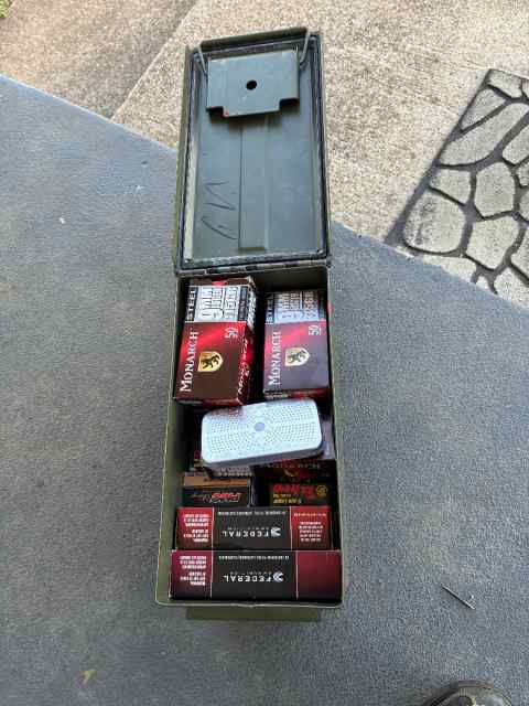 975 rounds of 9 mm ammo