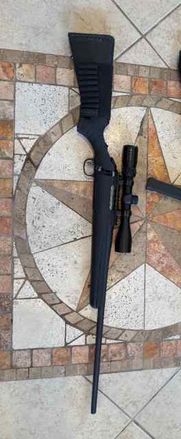 Ruger American 6.5cm with vortex $425