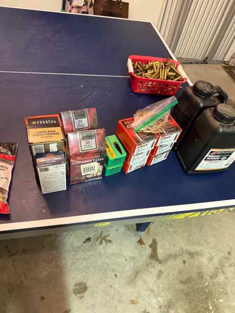 300 Win mag reloading supplies 