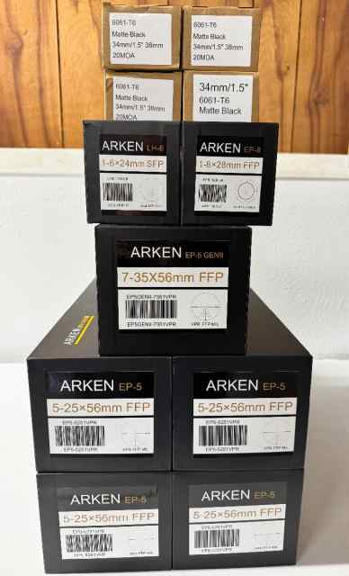 ARKEN OPTICS IN STOCK!!