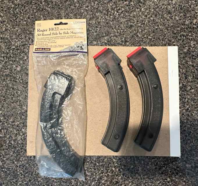 Ruger 10/22 Magazines x4 New