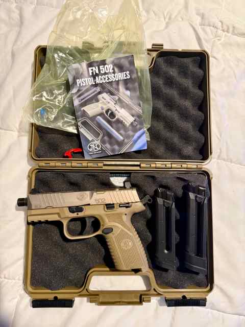 Fde fn 502 22lr pistol