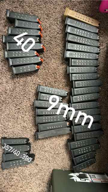 Glock Mags 9mm/40/357 