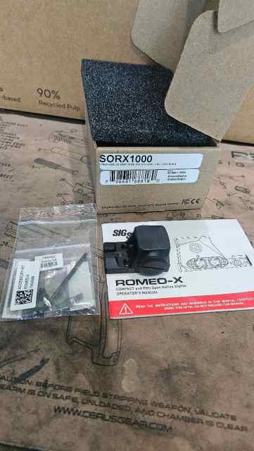 SIG Romeo X Pro