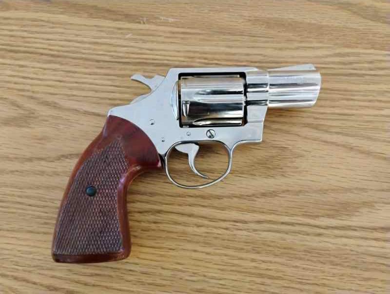 Price lowered!! Nickel Colt Cobra 38 special 
