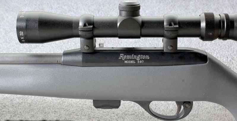 Remington .22 with scope 