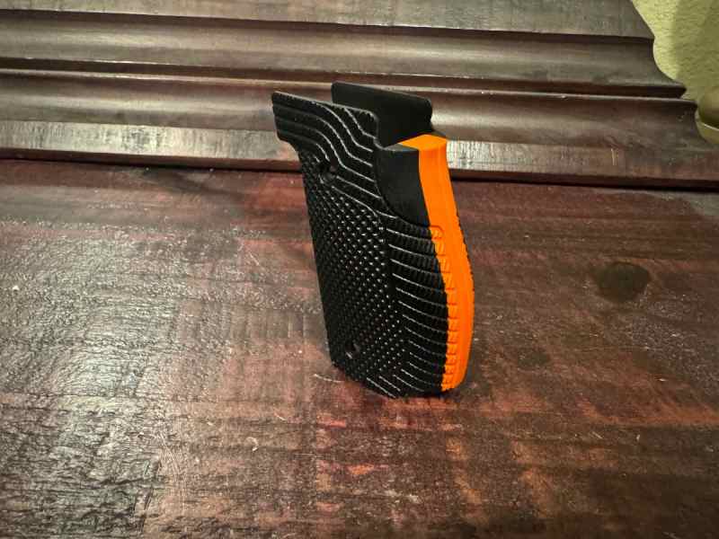WTS LOK GRIPS VELOCE PATTERN PDP STEEL FULL SIZE