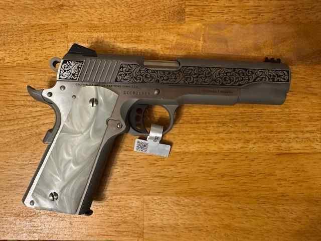 Colt 1911 Goverment Model Engraved