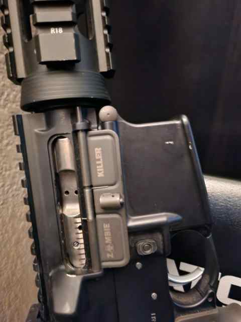 Ar-15 with foregrip