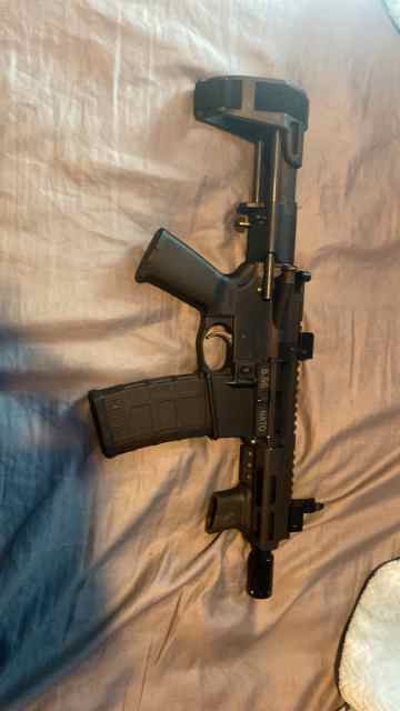 American tactical 5” Ar pistol 556/223