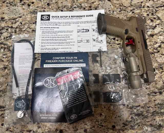 FN 509 Tactical, SureFire, Apex, PMM
