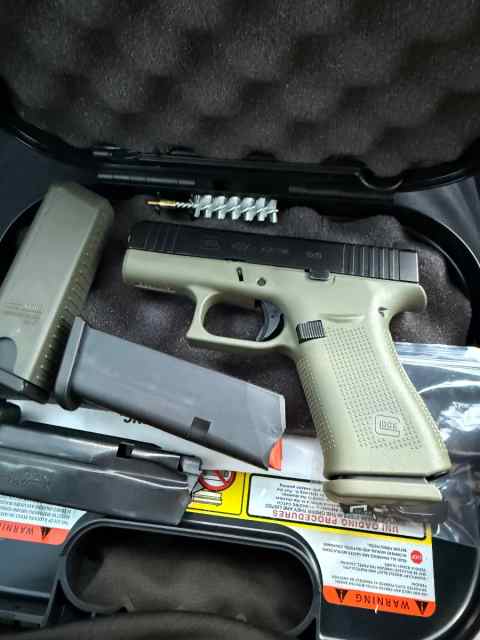 Glock 43X Battlefield Green