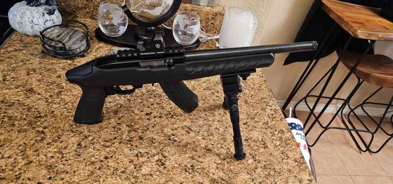 Ruger charger with threaded barrel