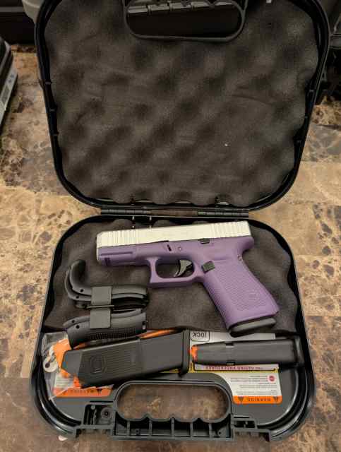 Glock 19 Gen 5 Purple/Silver