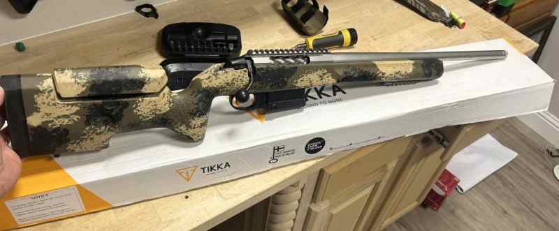 Tikka CTR 6.5 CM 20” Stainless Manners T4a stock