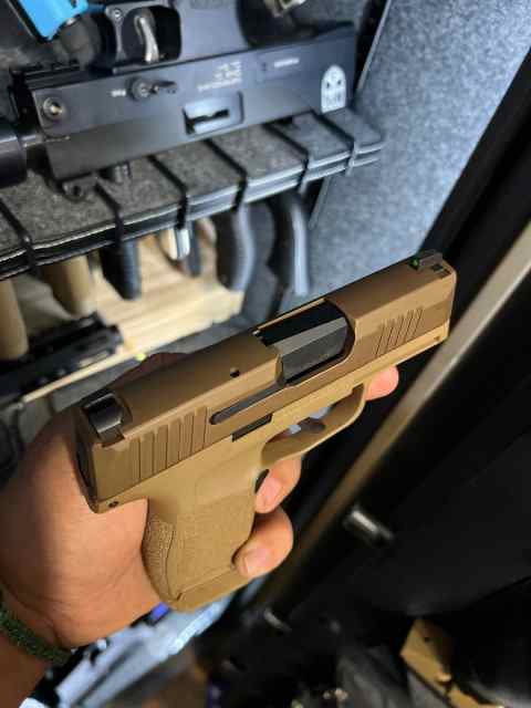 WTB P365 FDE OPTIC READY SLIDE