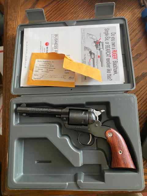 Ruger New Bearcat .22LR Revolver w/box &amp; paperwork