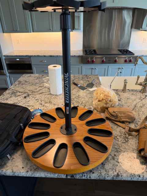 Winchester Revolving 12 gun stand, lazy susan 