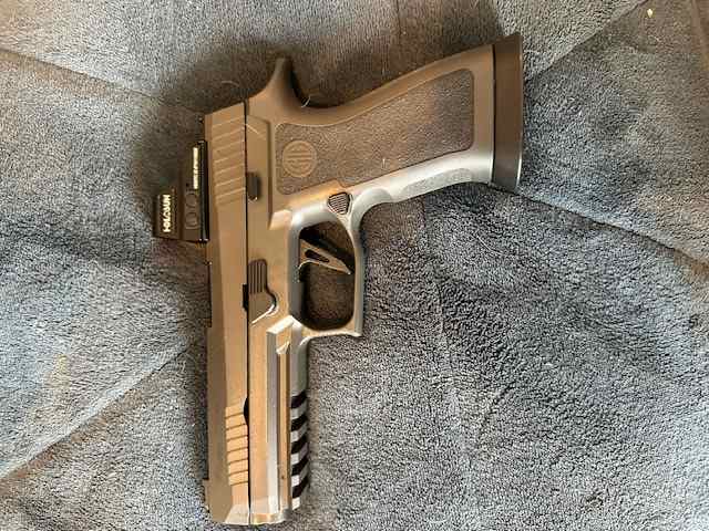 Sig legion x five with red dot 